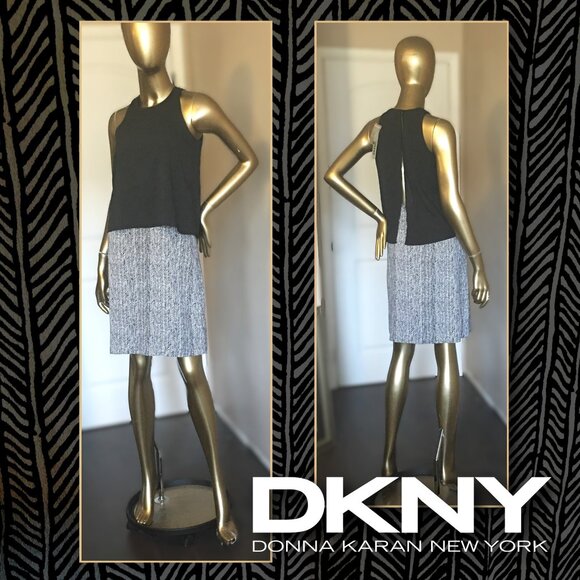 DKNY Dresses & Skirts - 𝐃𝐊𝐍𝐘 Graphic Slip On Dress ⪢⪢ NEW WITH TAGS!!